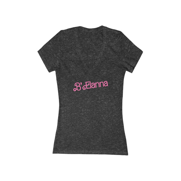 B'Elanna - Summer 2023 - Short Sleeve Deep V-Neck Tee