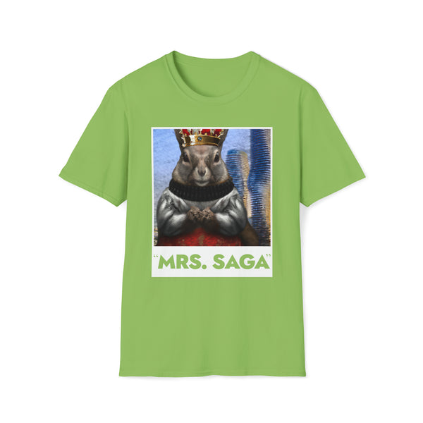 The Squirrel Queen of Mrs. Saga - Short-Sleeve T-Shirt