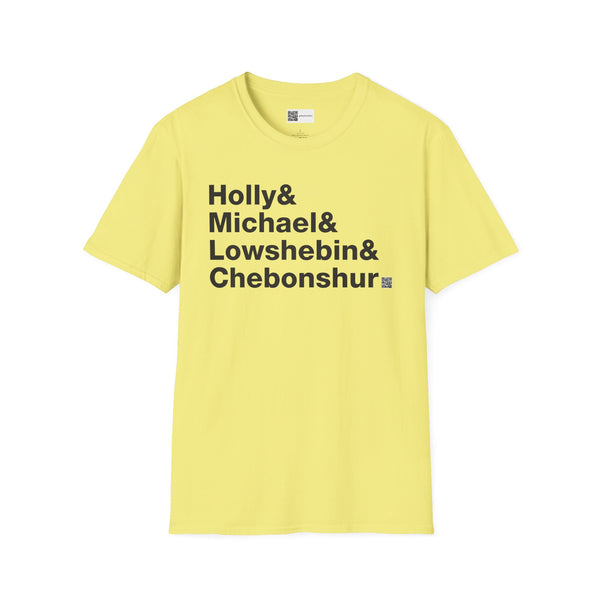 Holly & Michael & Lowshebin & Chebonshur - Short Sleeve T-shirt