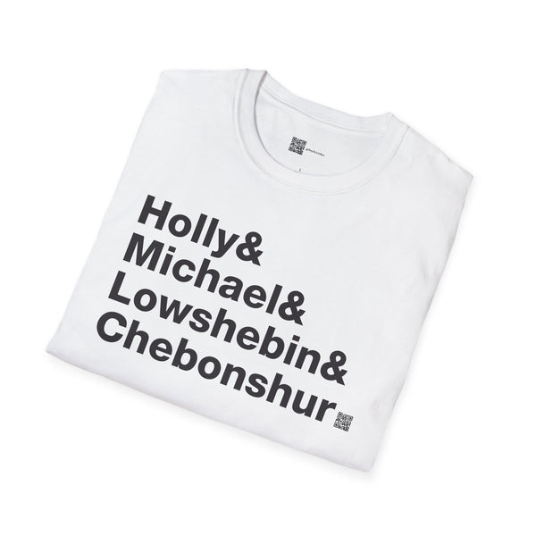 Holly & Michael & Lowshebin & Chebonshur - Short Sleeve T-shirt