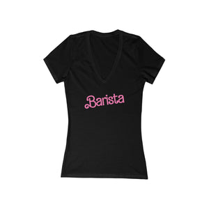 Barista - Summer 2023 - Short Sleeve Deep V-Neck Tee