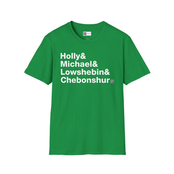 Holly & Michael & Lowshebin & Chebonshur - Short Sleeve T-shirt