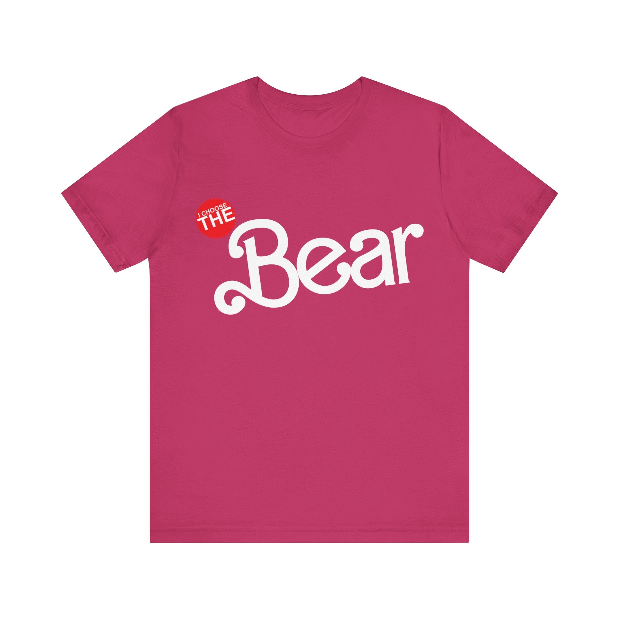 I Choose the Bear - Summer 2023 - Short Sleeve T-shirt