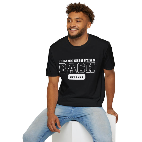 Johann Sebastian Bach - US College Style Unisex Short Sleeve T-shirt