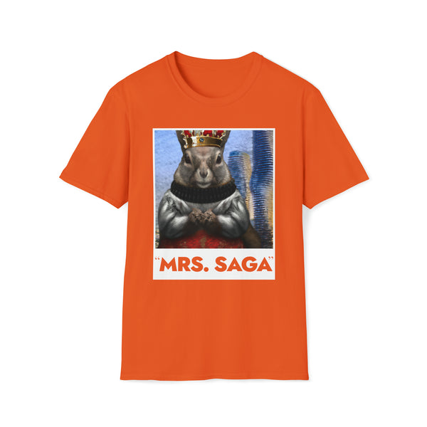 The Squirrel Queen of Mrs. Saga - Short-Sleeve T-Shirt
