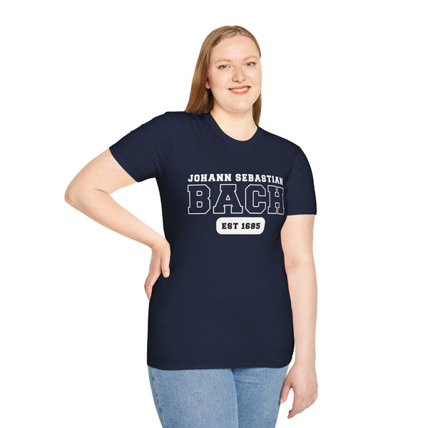 Johann Sebastian Bach - US College Style Unisex Short Sleeve T-shirt