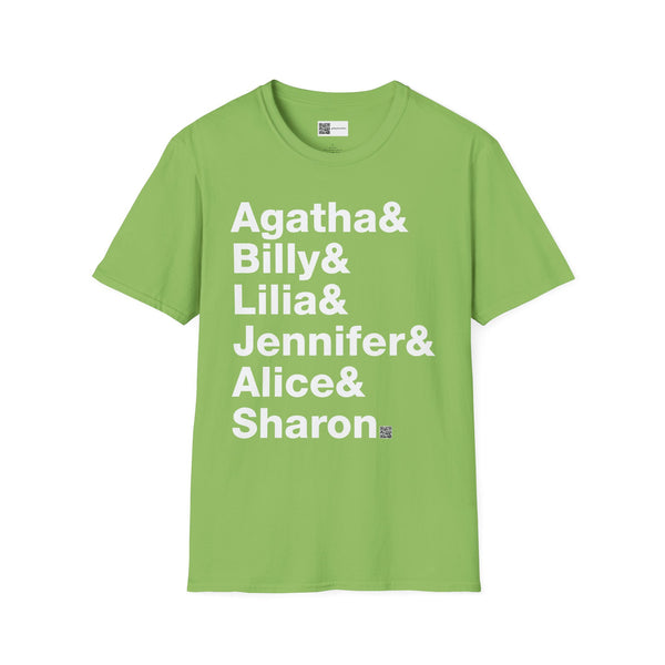 Agatha & Billy & Lilia & Jennifer & Alice & Sharon - Short Sleeve T-shirt