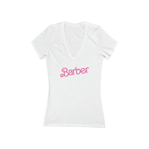 Barber - Summer 2023 - Short Sleeve Deep V-Neck Tee