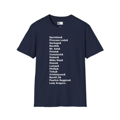 Angela Martin's Cats - Short Sleeve T-shirt