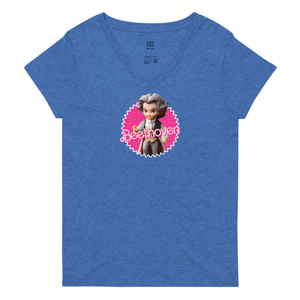 Beethoven Figurine - Summer 2023 - Women’s V-neck T-shirt