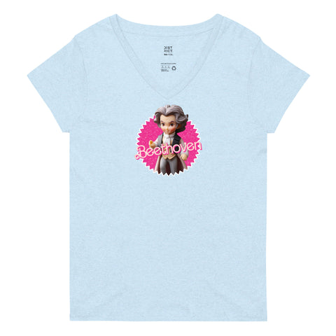 Beethoven Figurine - Summer 2023 - Women’s V-neck T-shirt
