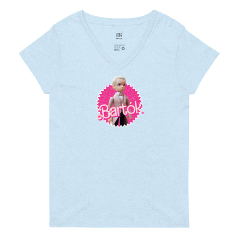 Bartók Figurine - Summer 2023 - Women’s V-neck T-shirt