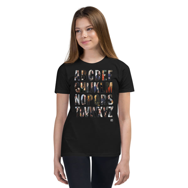 Composer Alphabet Kids Short Sleeve T-Shirt