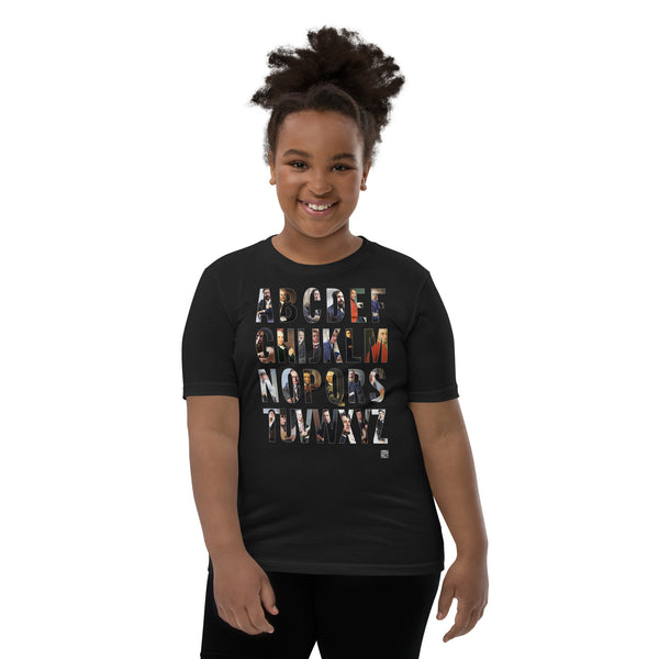 Composer Alphabet Kids Short Sleeve T-Shirt