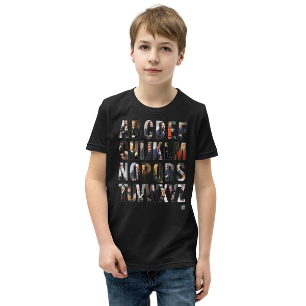 Composer Alphabet Kids Short Sleeve T-Shirt