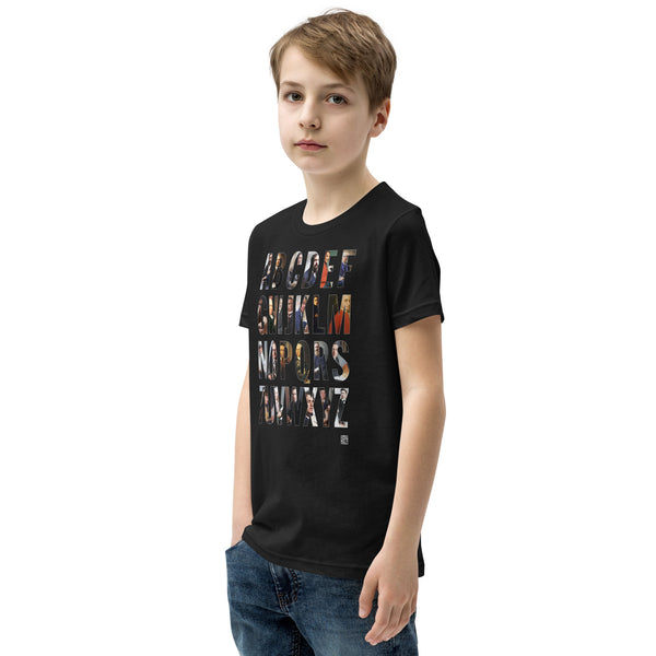 Composer Alphabet Kids Short Sleeve T-Shirt