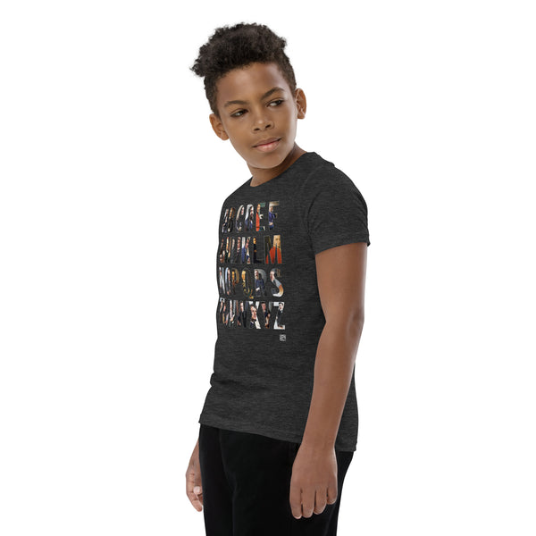 Composer Alphabet Kids Short Sleeve T-Shirt