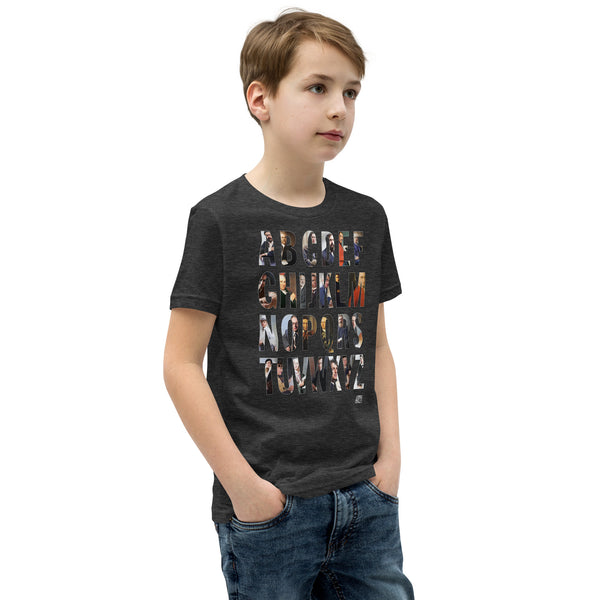 Composer Alphabet Kids Short Sleeve T-Shirt