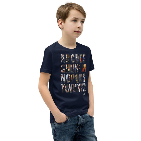 Composer Alphabet Kids Short Sleeve T-Shirt