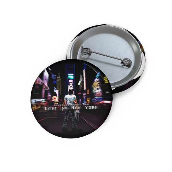Lost in New York - Cover Image - Pin Buttons