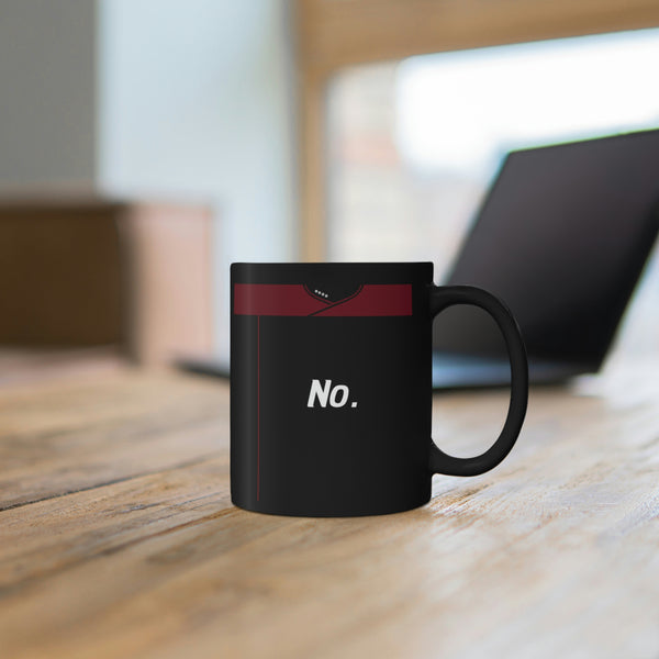 No. - Black 11oz mug
