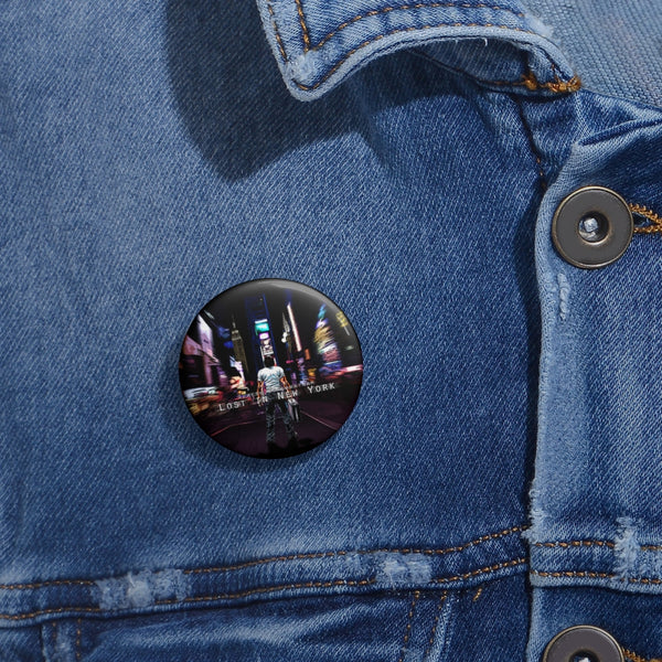 Lost in New York - Cover Image - Pin Buttons