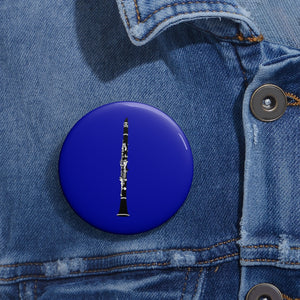 Clarinet - Blue Pin Buttons
