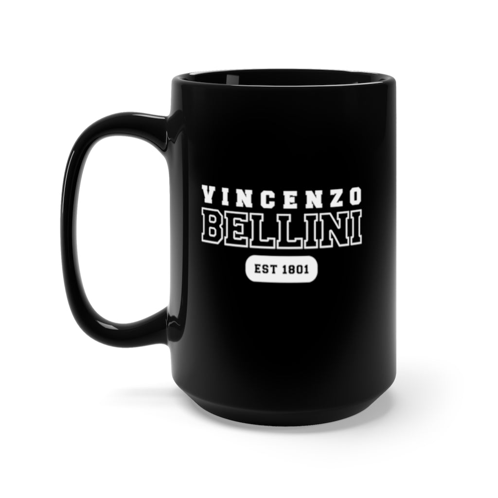 Vincenzo Bellini - US College Style 15oz Mug - Black