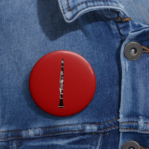 Clarinet - Red Pin Buttons