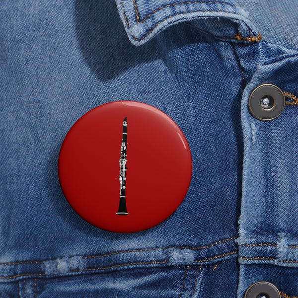 Clarinet - Red Pin Buttons