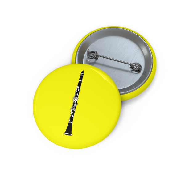 Clarinet - Yellow Pin Buttons
