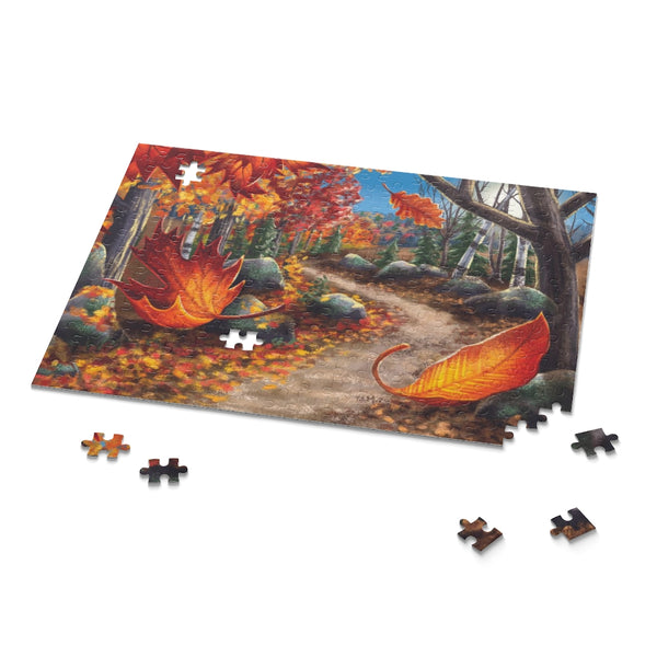Seasonal Songs for Southern Ontario - ...To Name a Season - 252-Piece Puzzle + Booklet + Greeting Card Set Bundle