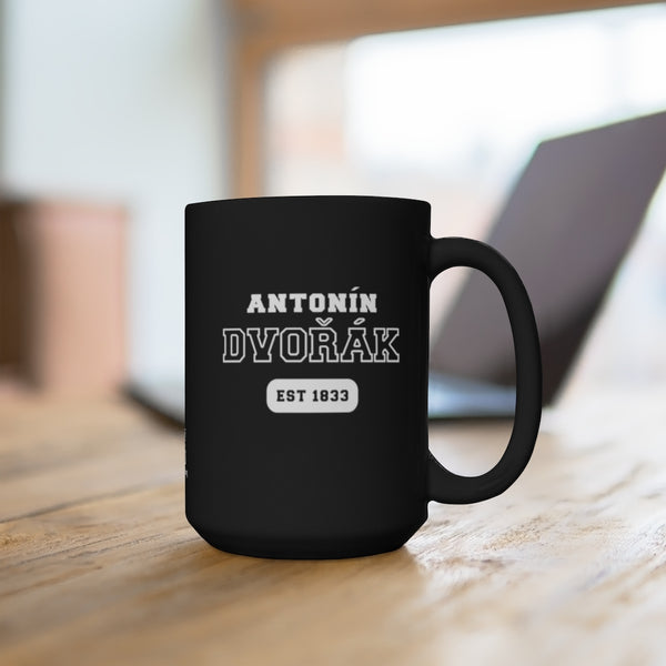 Antonín Dvořák - US College Style 15oz Mug - Black