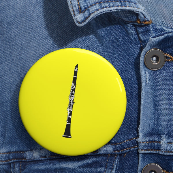 Clarinet - Yellow Pin Buttons