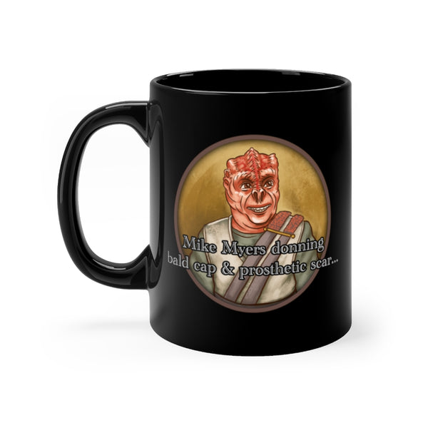 Dr. Evil Hug - Black 11oz mug