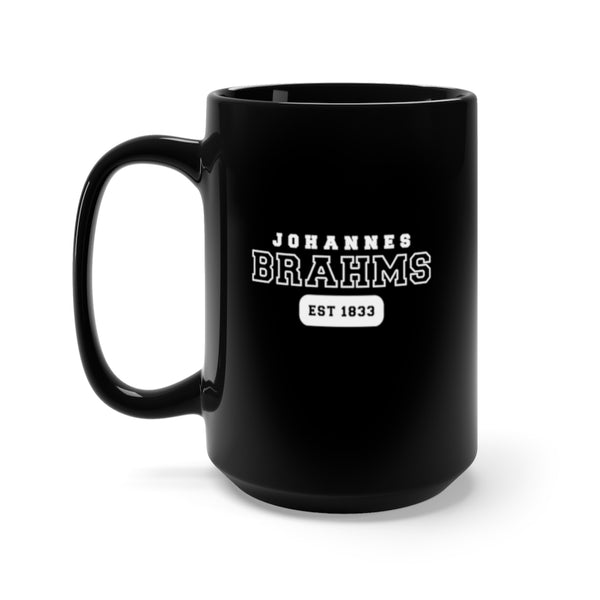 Johannes Brahms - US College Style 15oz Mug - Black