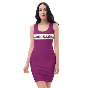 Mrs. Saga - Purple Dress