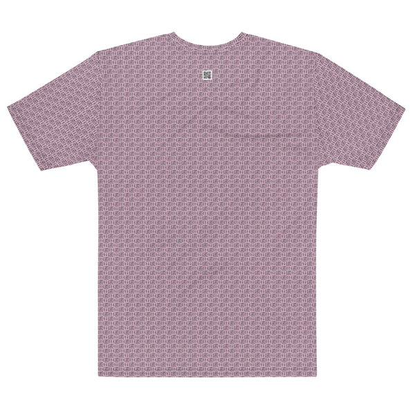 ICIH2P - Trumpet + Tiny Text - Men's Pink Short Sleeve T-shirt