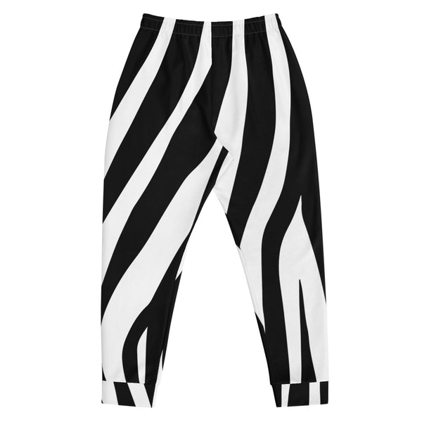 Zebra Print Men's Joggers