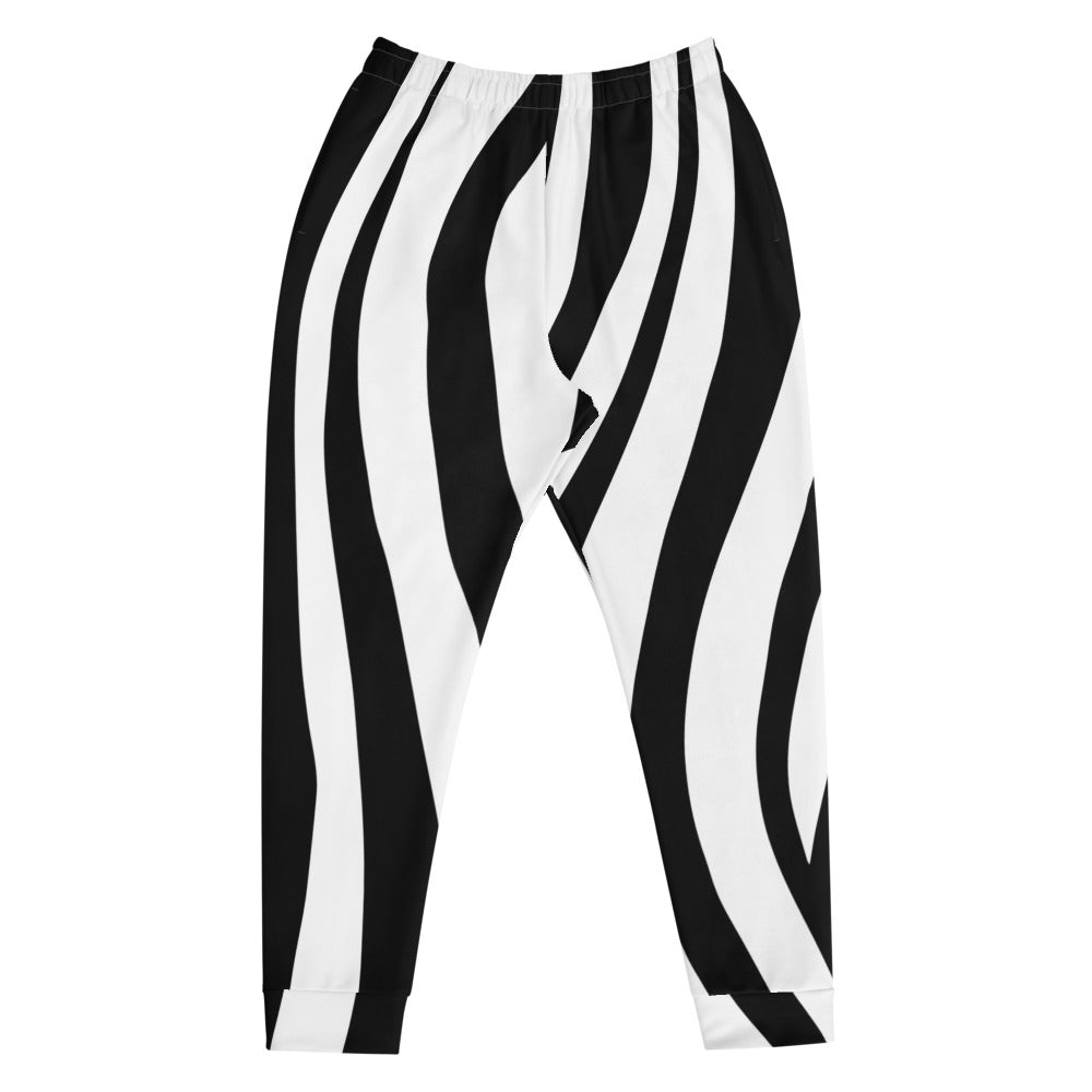 Zebra Print Men's Joggers