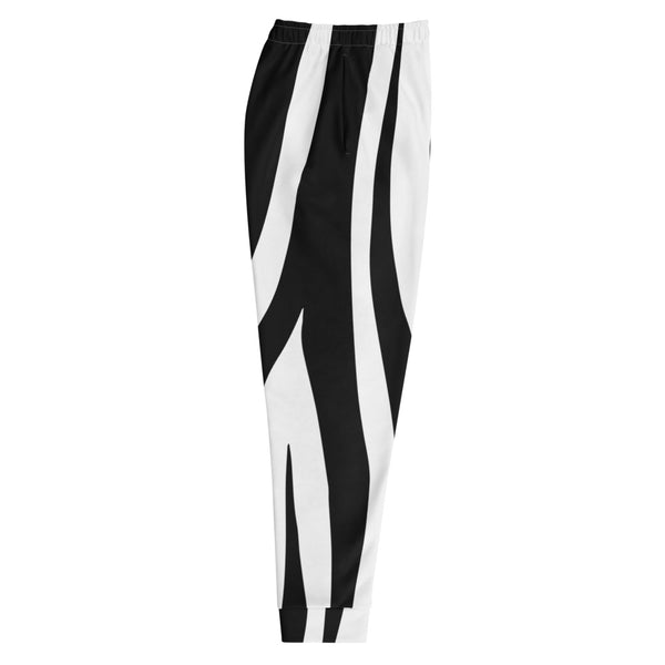 Zebra Print Men's Joggers