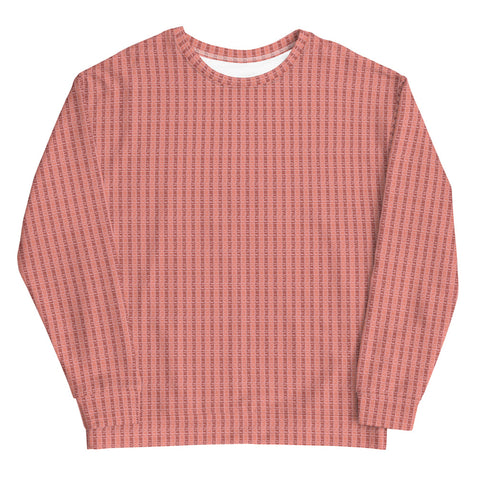 Sweata Weatha - Tiny Text Pattern Sweatshirt 1