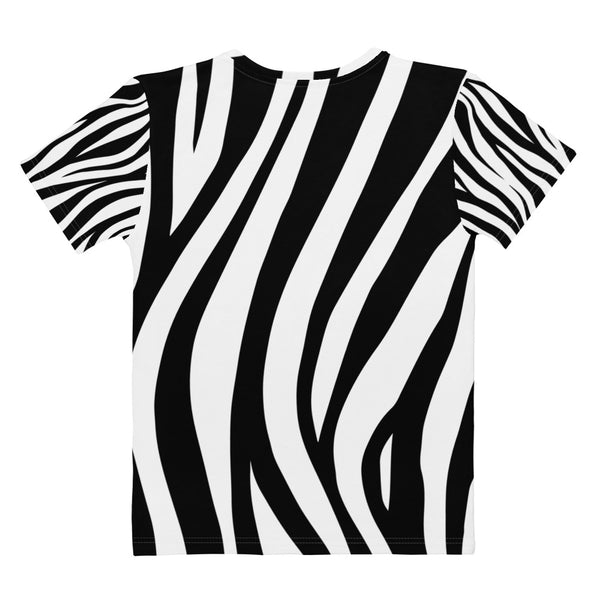 Zebra Print Women's T-shirt