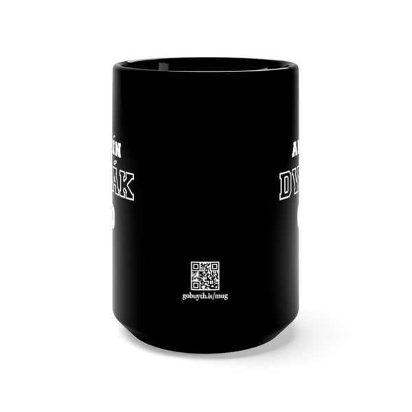 Antonín Dvořák - US College Style 15oz Mug - Black