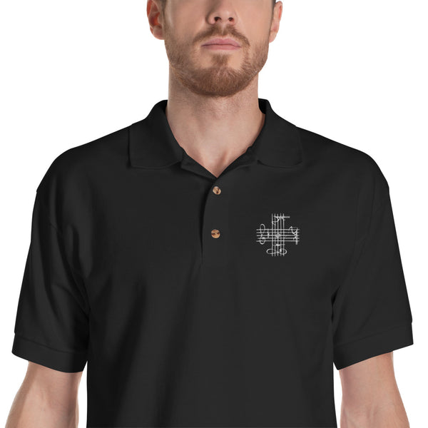 J.S. Bach Signature - Embroidered Polo Shirt