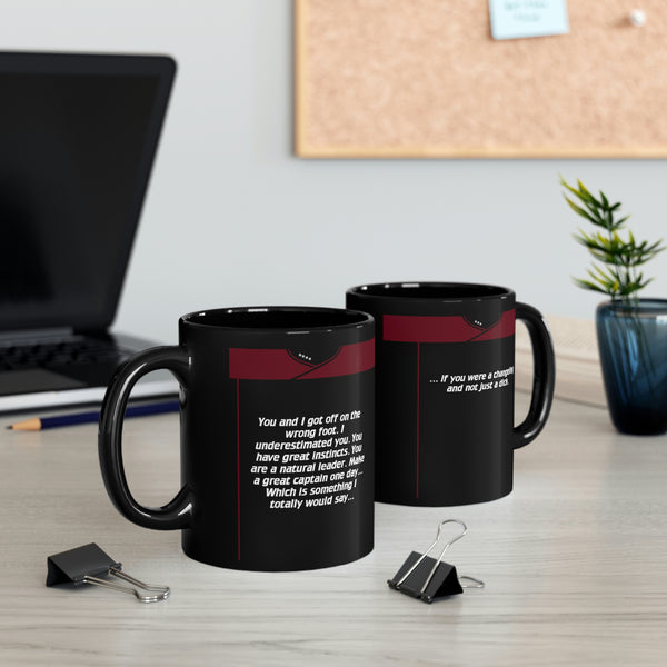 ...if you were a changeling and not just a dick. - Black 11oz mug