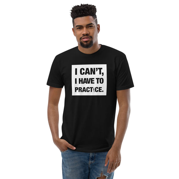 ICIH2P - Block Text Cutout - Trumpet - Men's Short-Sleeve T-Shirt