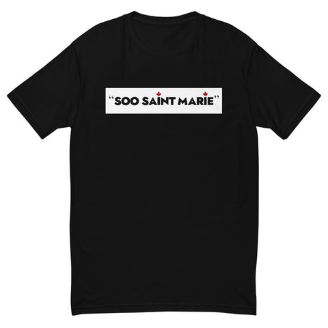 Soo Saint Marie (Maple Leaf Back) - Men's Short Sleeve T-shirt
