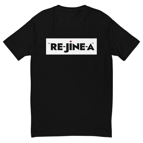 Re-jine-a (Maple Leaf Back) - Men's Short Sleeve T-shirt