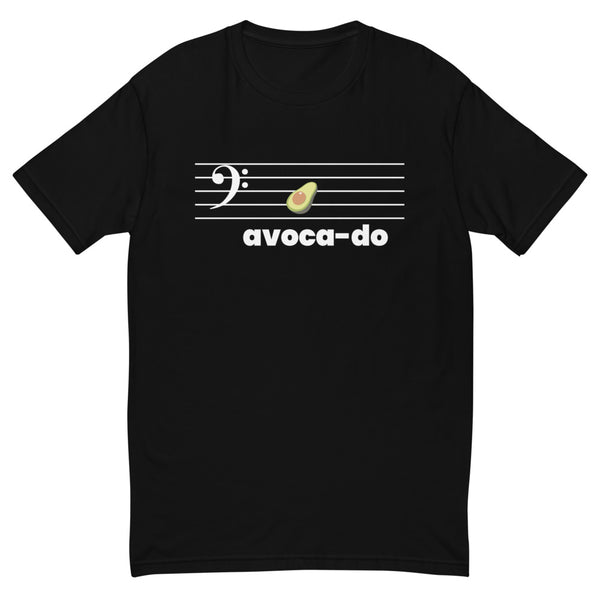 Avoca-do - Bass Clef - Men's Short Sleeve T-shirt